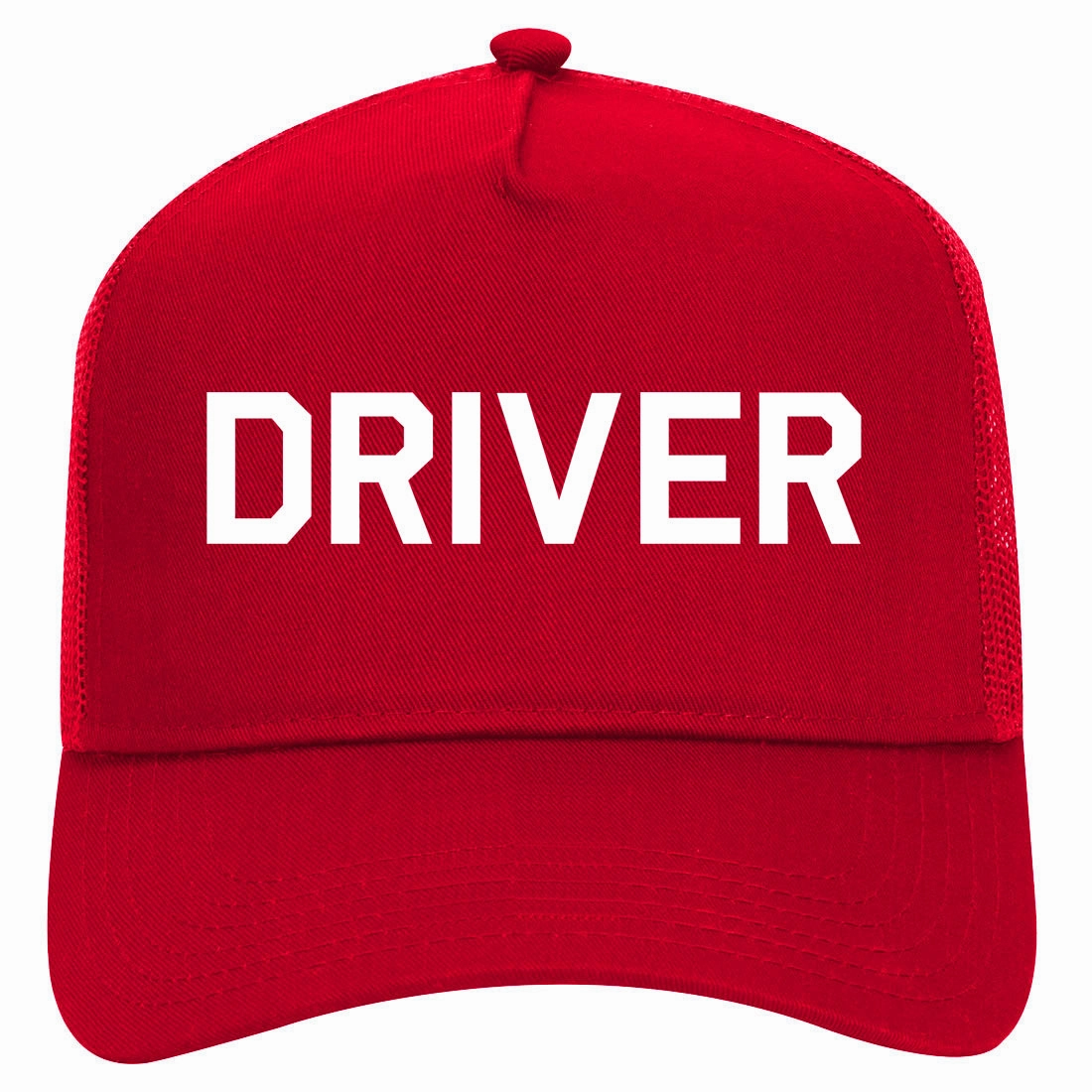 Driver Drive Retro Adult 5 Panel Mesh Trucker Hat
