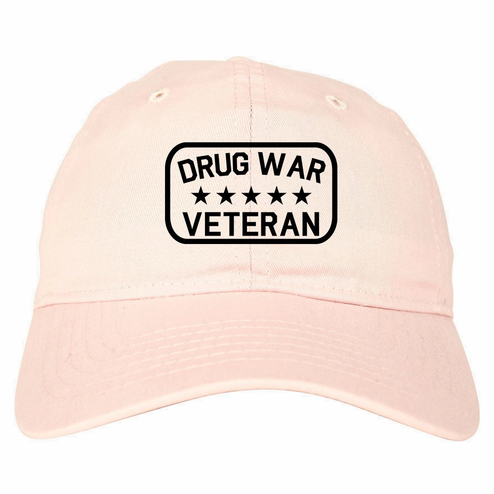 Drug War Veteran Mens Dad Hat Baseball Cap