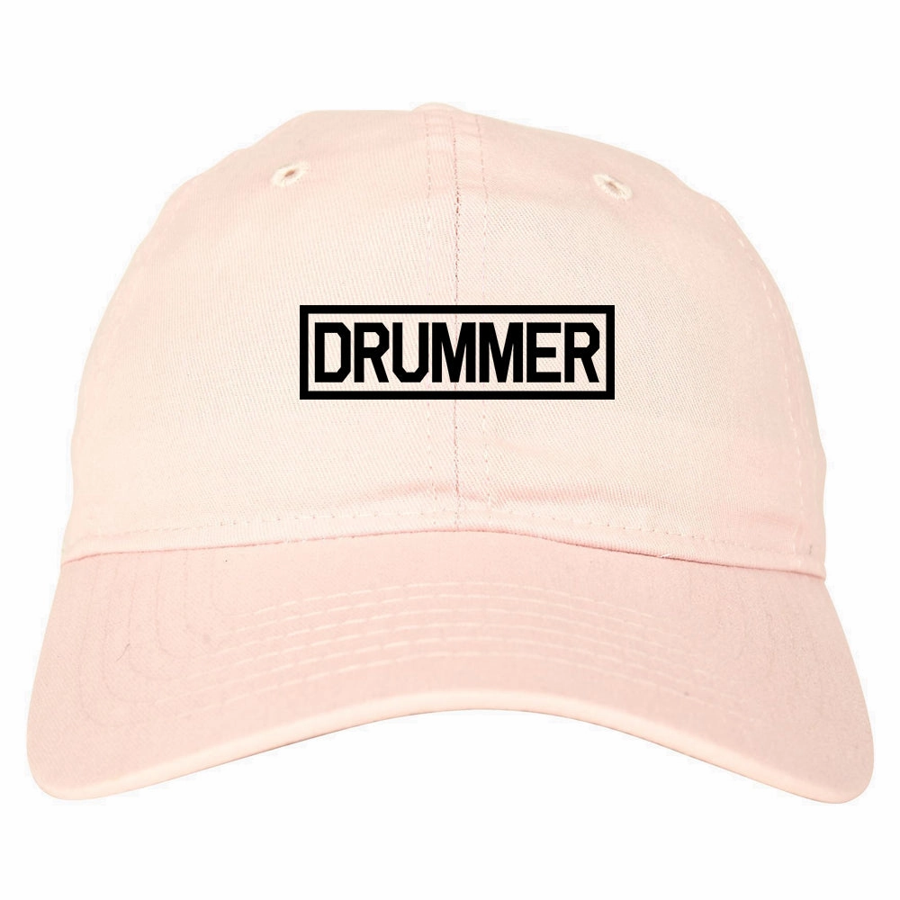 Drummer Drum Box Mens Dad Hat Baseball Cap