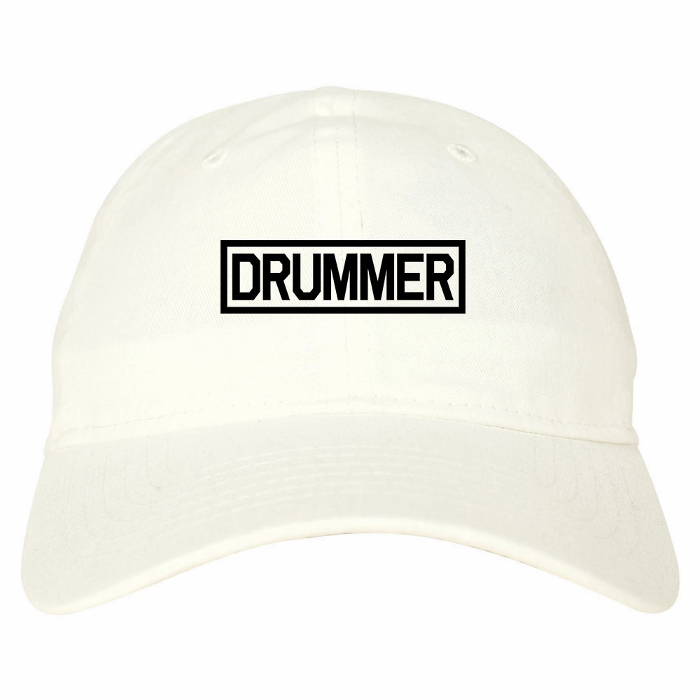 Drummer Drum Box Mens Dad Hat Baseball Cap