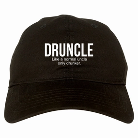 Druncle Funny Uncle Party Mens Dad Hat