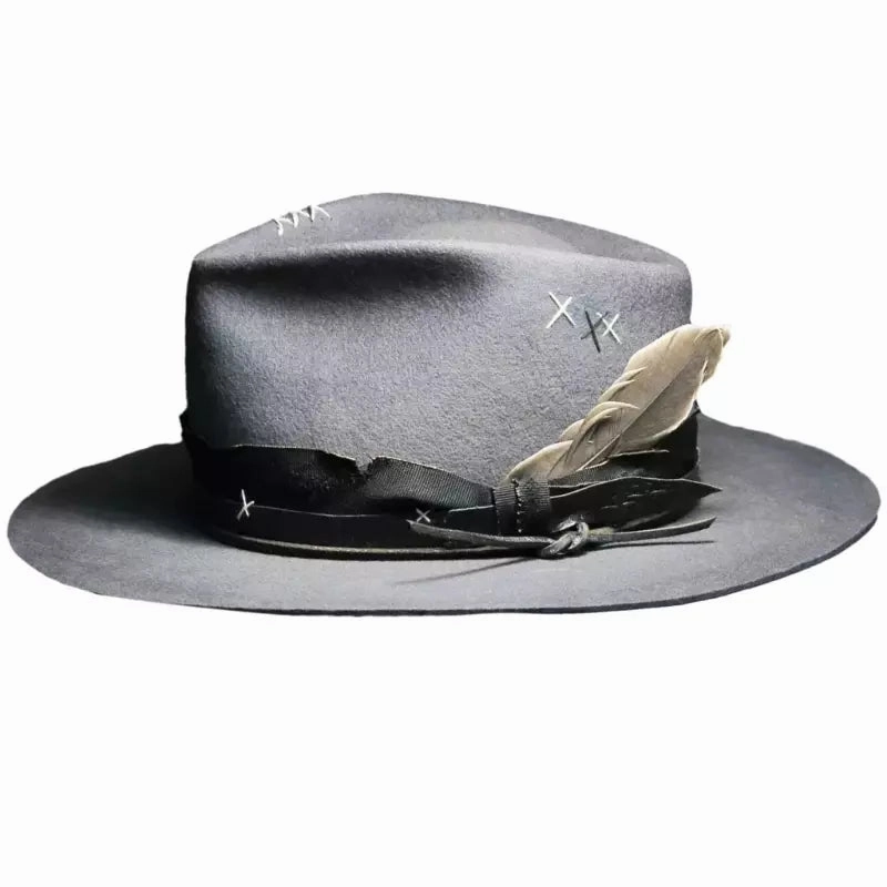 Duadet Feathers Trilby Hat