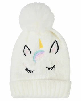 Dublin Childrens Embroidered Unicorn Beanie