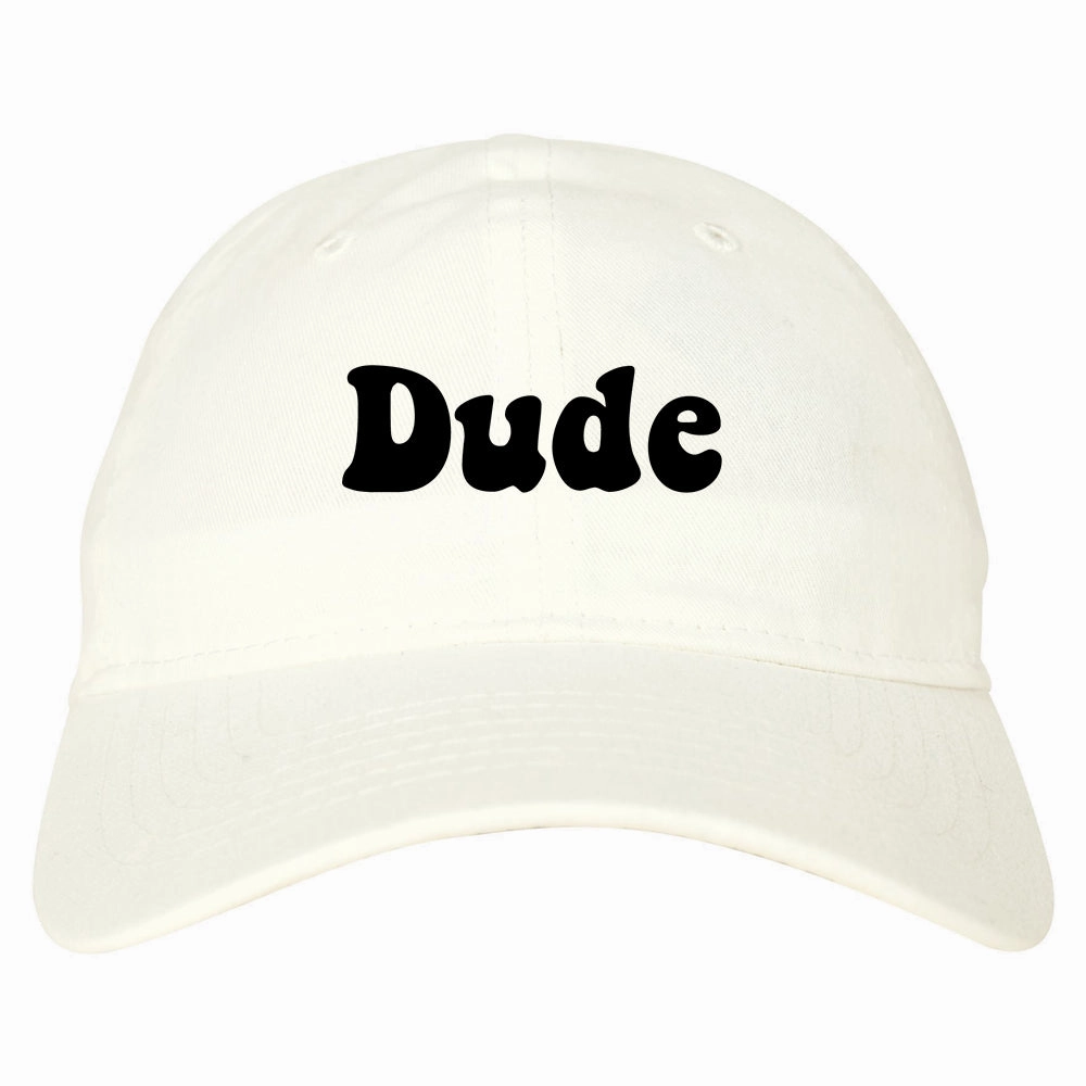 Dude 70s Mens Dad Hat Baseball Cap