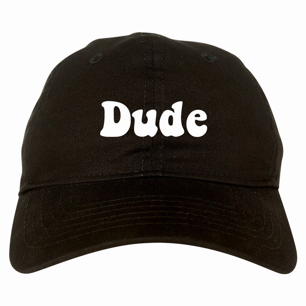 Dude 70s Mens Dad Hat Baseball Cap