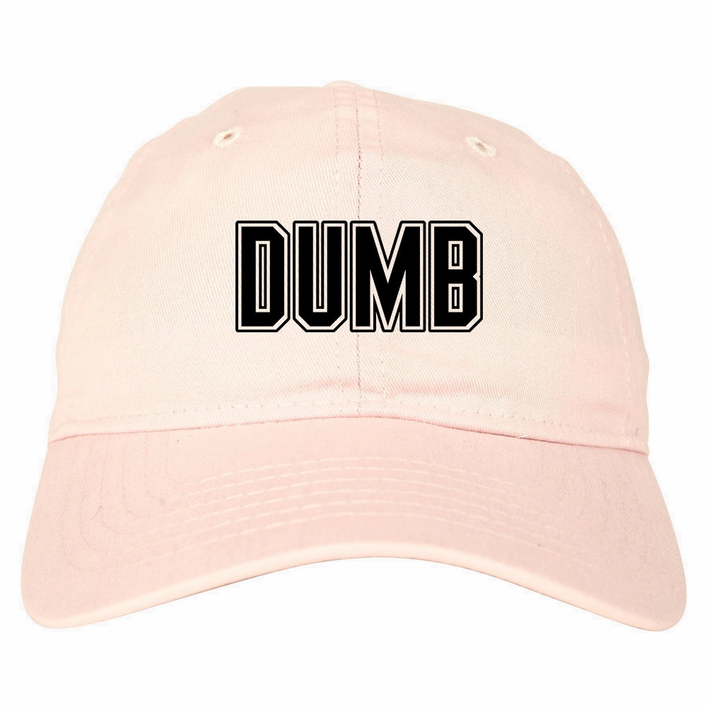 Dumb Funny College Mens Dad Hat Baseball Cap