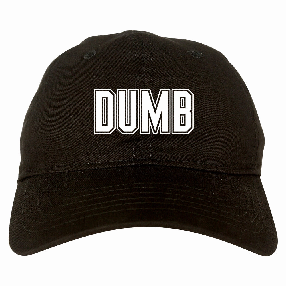 Dumb Funny College Mens Dad Hat Baseball Cap