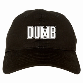 Dumb Funny College Mens Dad Hat Baseball Cap