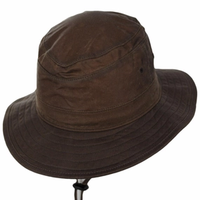 Dunes Safari Waxed Cotton Bucket Hat