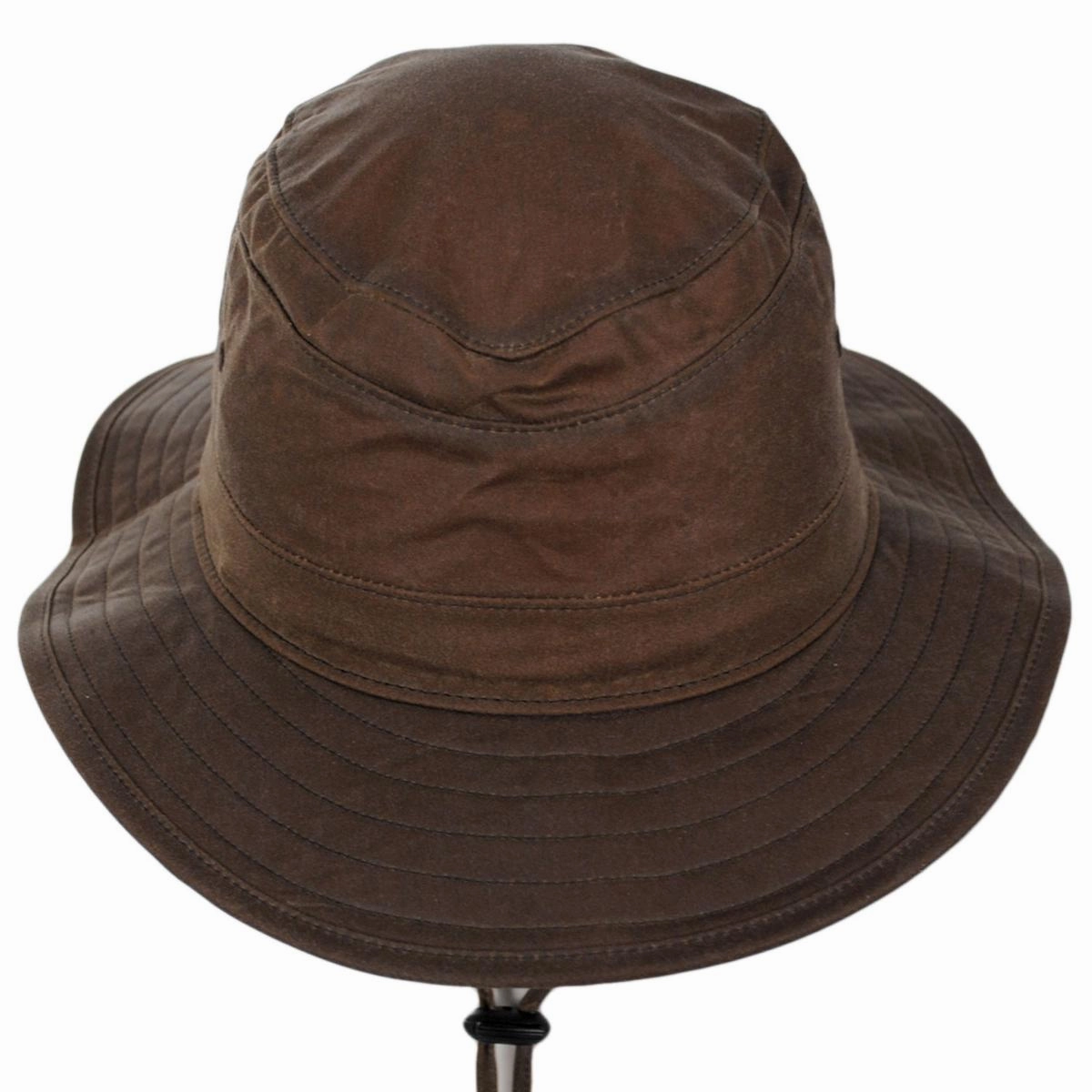 Dunes Safari Waxed Cotton Bucket Hat