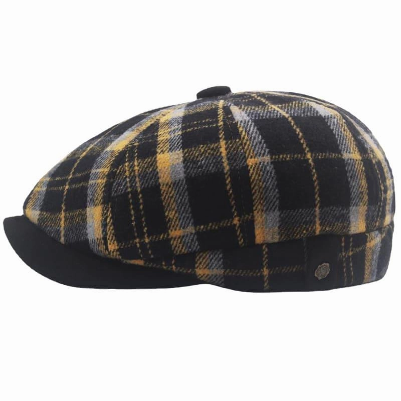 Dupont Tartan Newsboy Cap