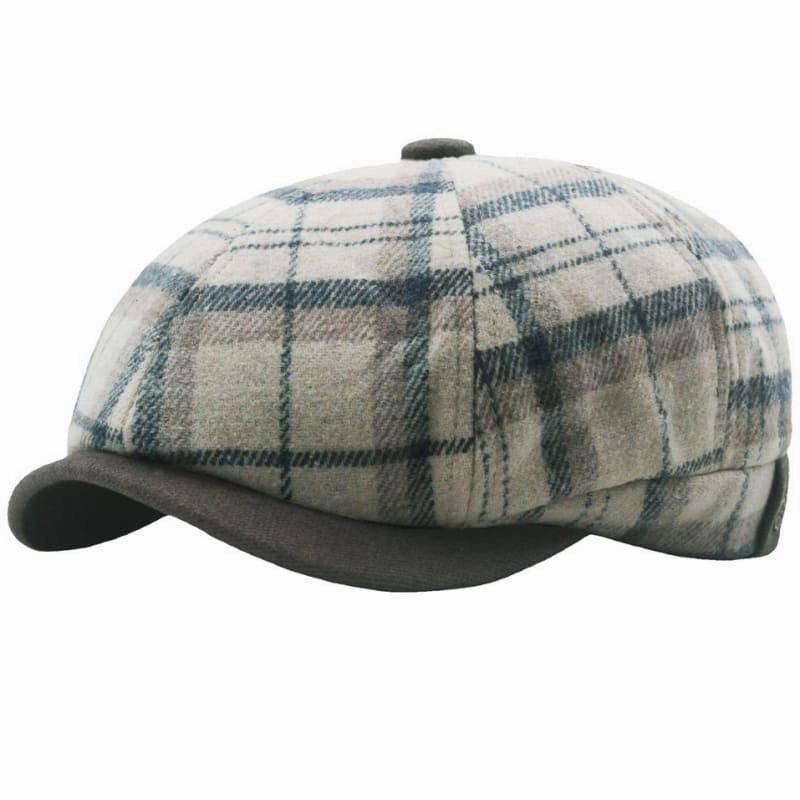 Dupont Tartan Newsboy Cap