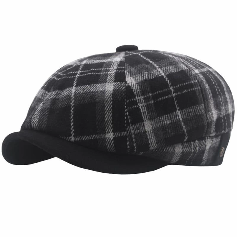 Dupont Tartan Newsboy Cap