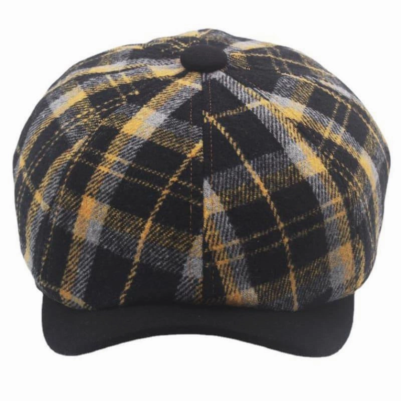 Dupont Tartan Newsboy Cap