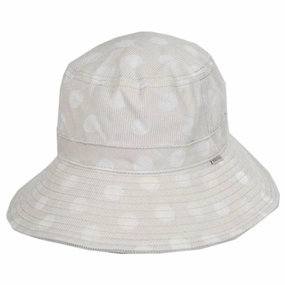 Dylan Cotton Blend Polka Dot Bucket Hat