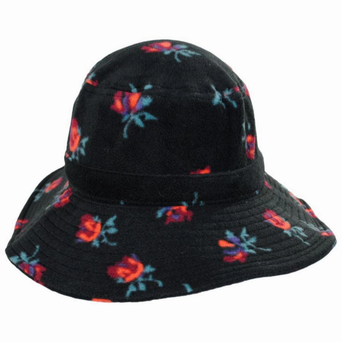 Dylan Floral Polar Fleece Bucket Hat