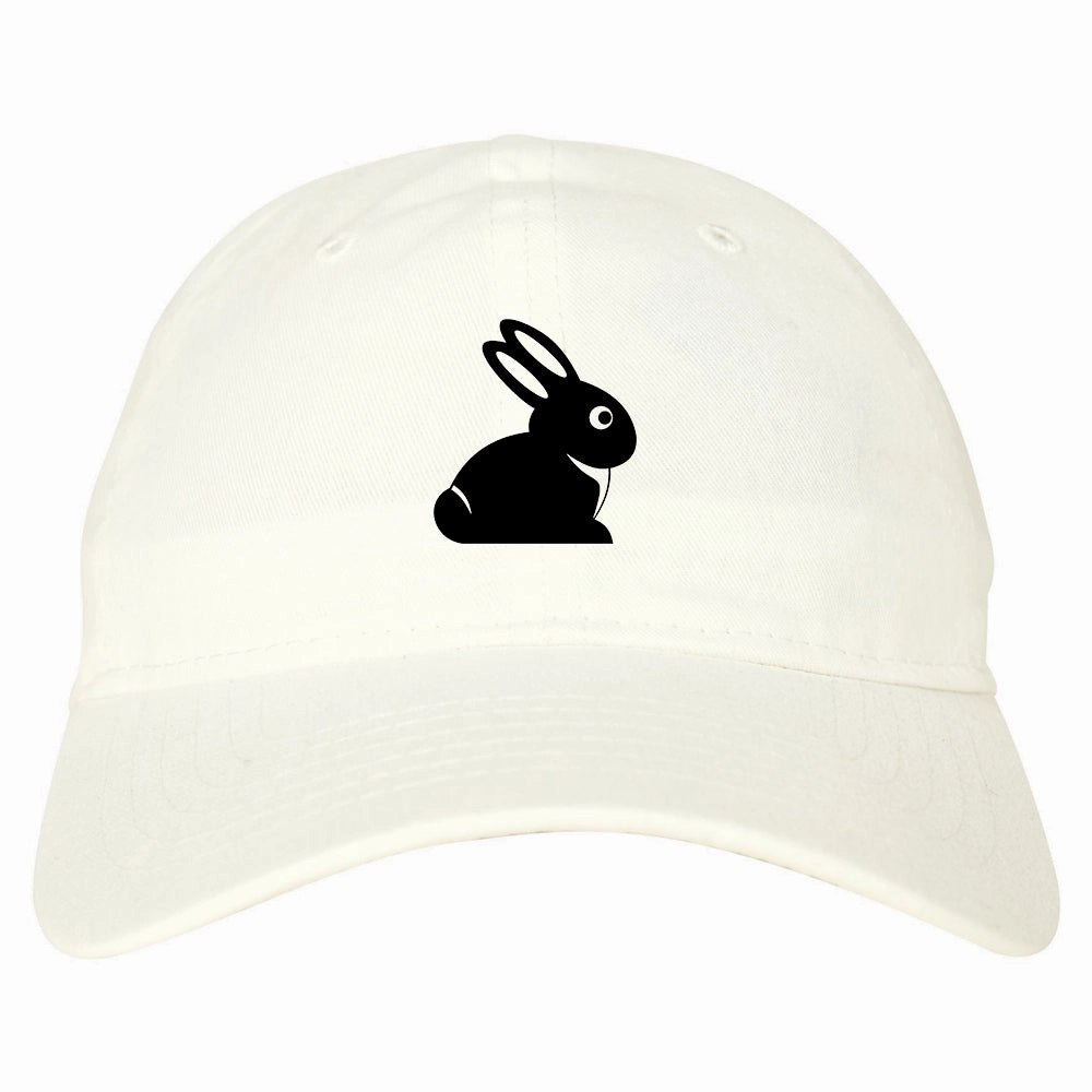 Easter Bunny Rabbit Chest Mens Dad Hat Baseball Cap