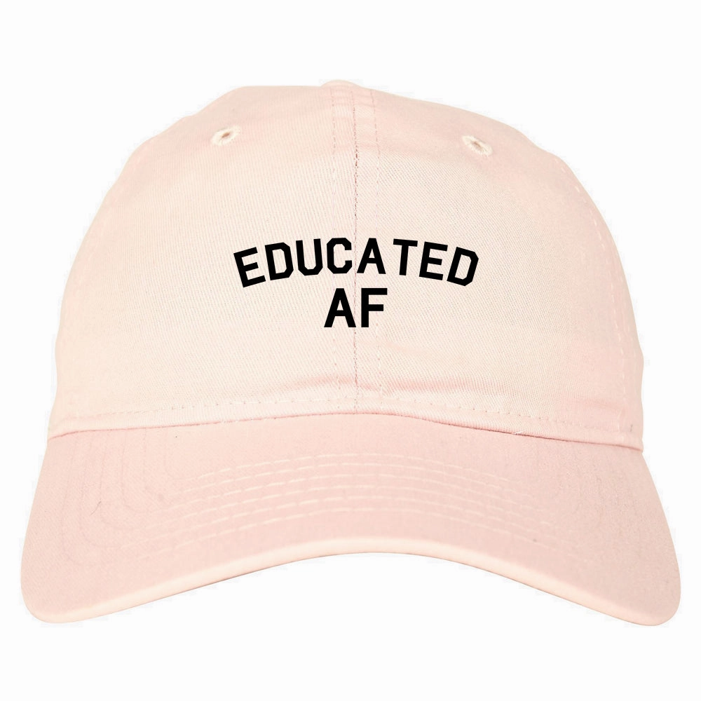 Educated AF Funny Graduation Mens Dad Hat Baseball Cap