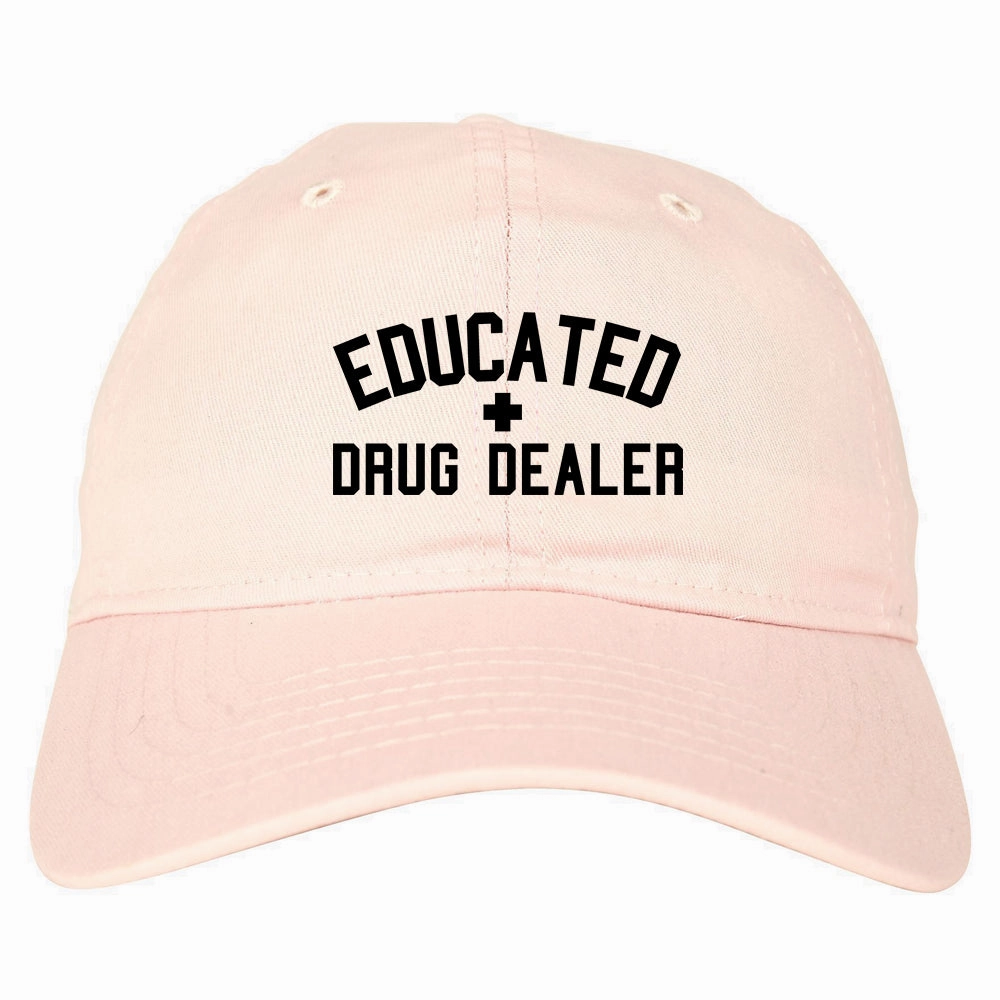 Educated Drug Dealer Mens Dad Hat Baseball Cap
