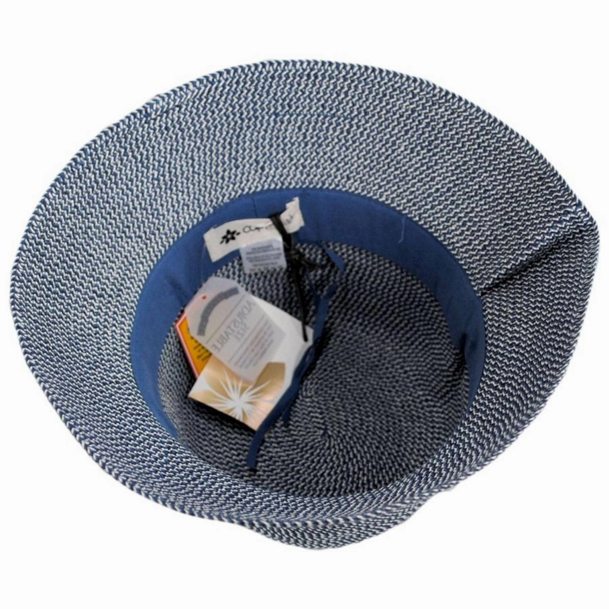 Edwina Toyo Straw Bucket Hat