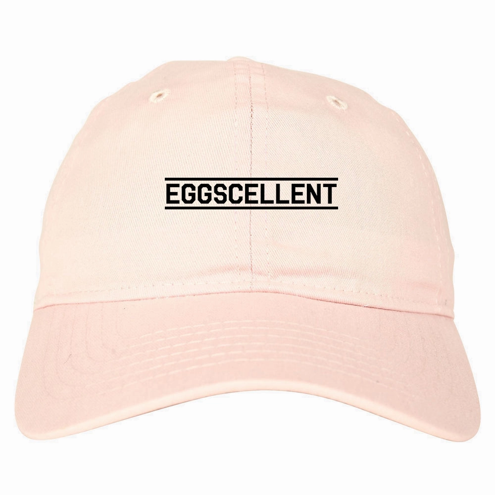 Eggscellent Funny Mens Dad Hat Baseball Cap