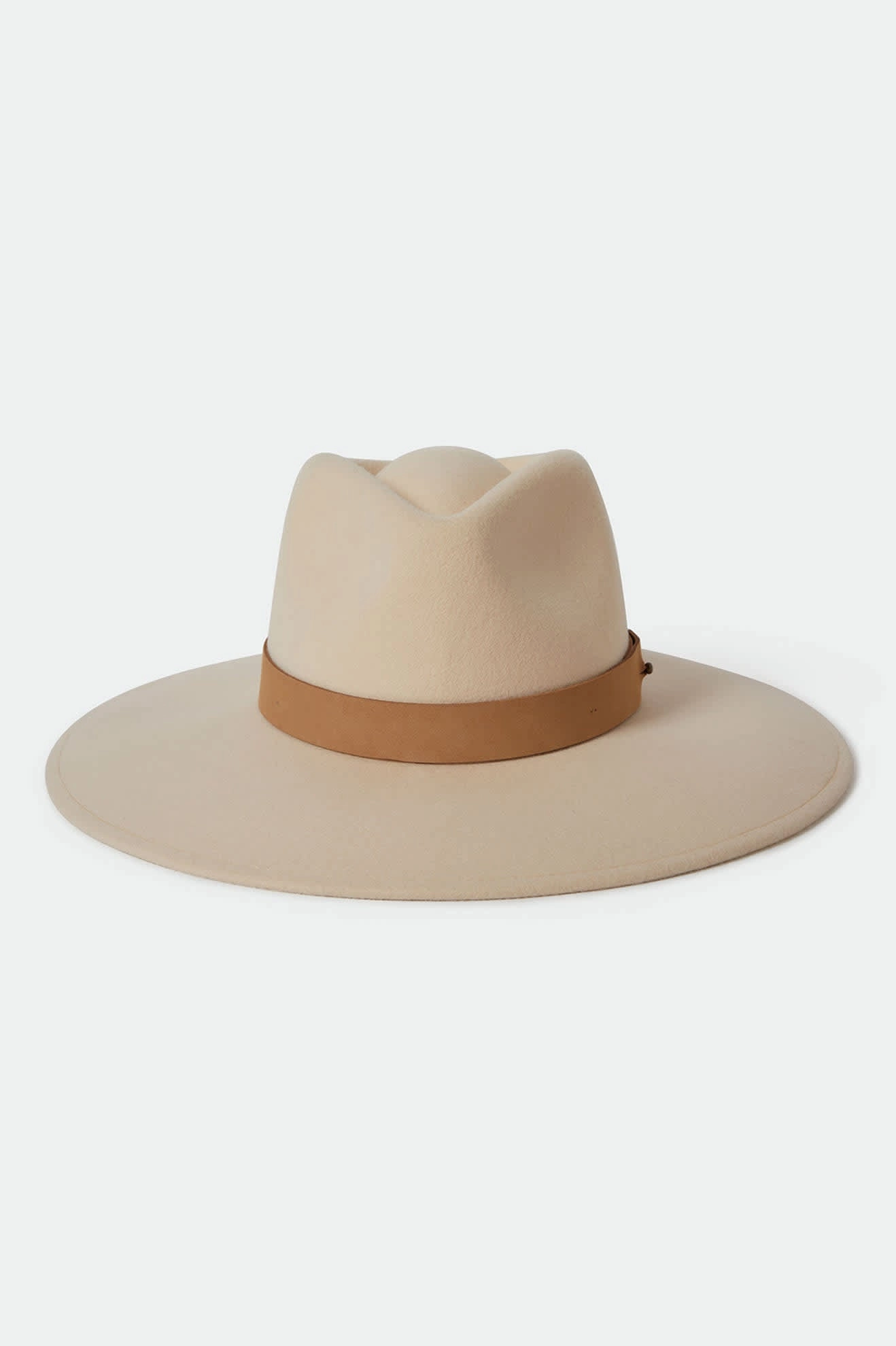 Eleanor Felt Packable Hat - Macadamia