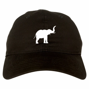 Elephant Animal Chest Mens Dad Hat Baseball Cap
