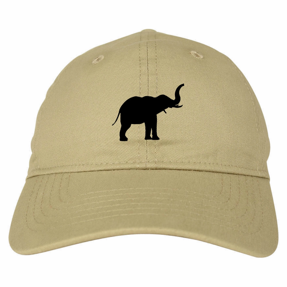 Elephant Animal Chest Mens Dad Hat Baseball Cap