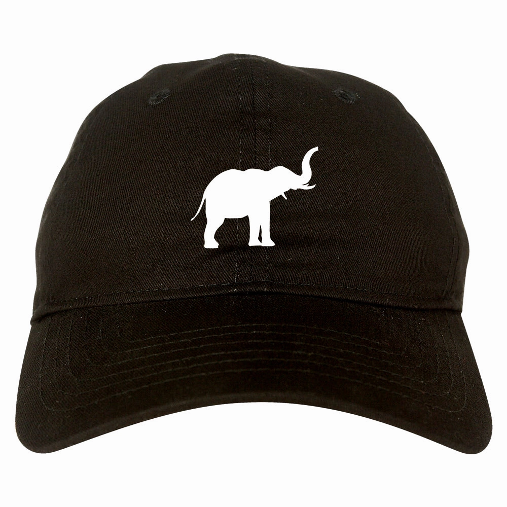 Elephant Animal Chest Mens Dad Hat Baseball Cap