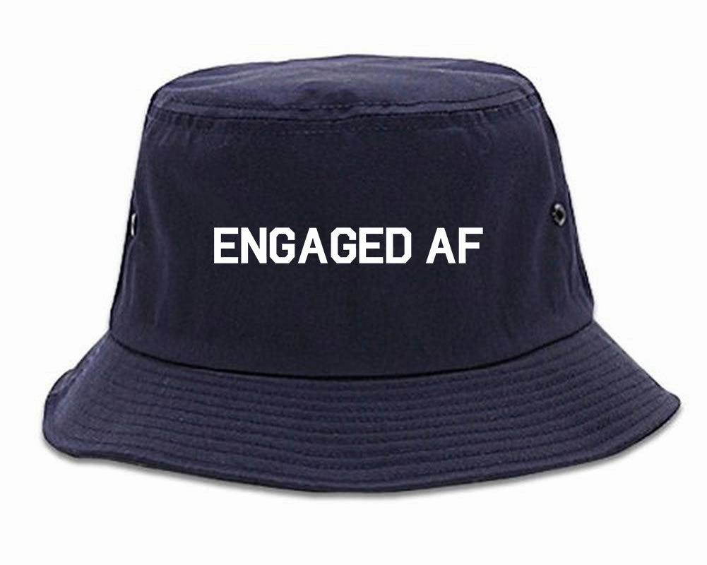 Engaged AF Fiance Mens Bucket Hat