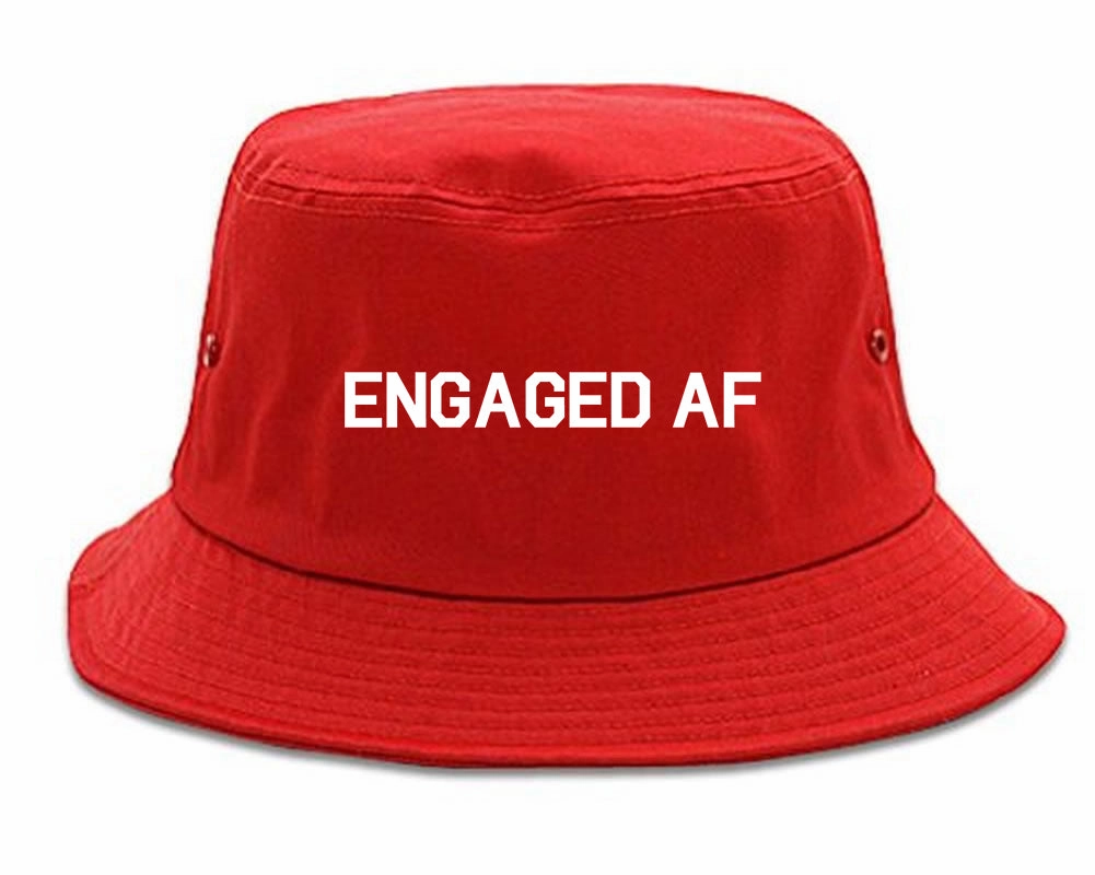Engaged AF Fiance Mens Bucket Hat