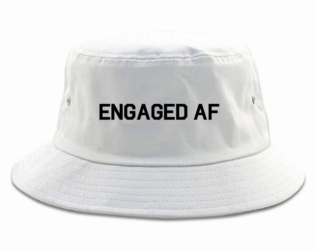 Engaged AF Fiance Mens Bucket Hat