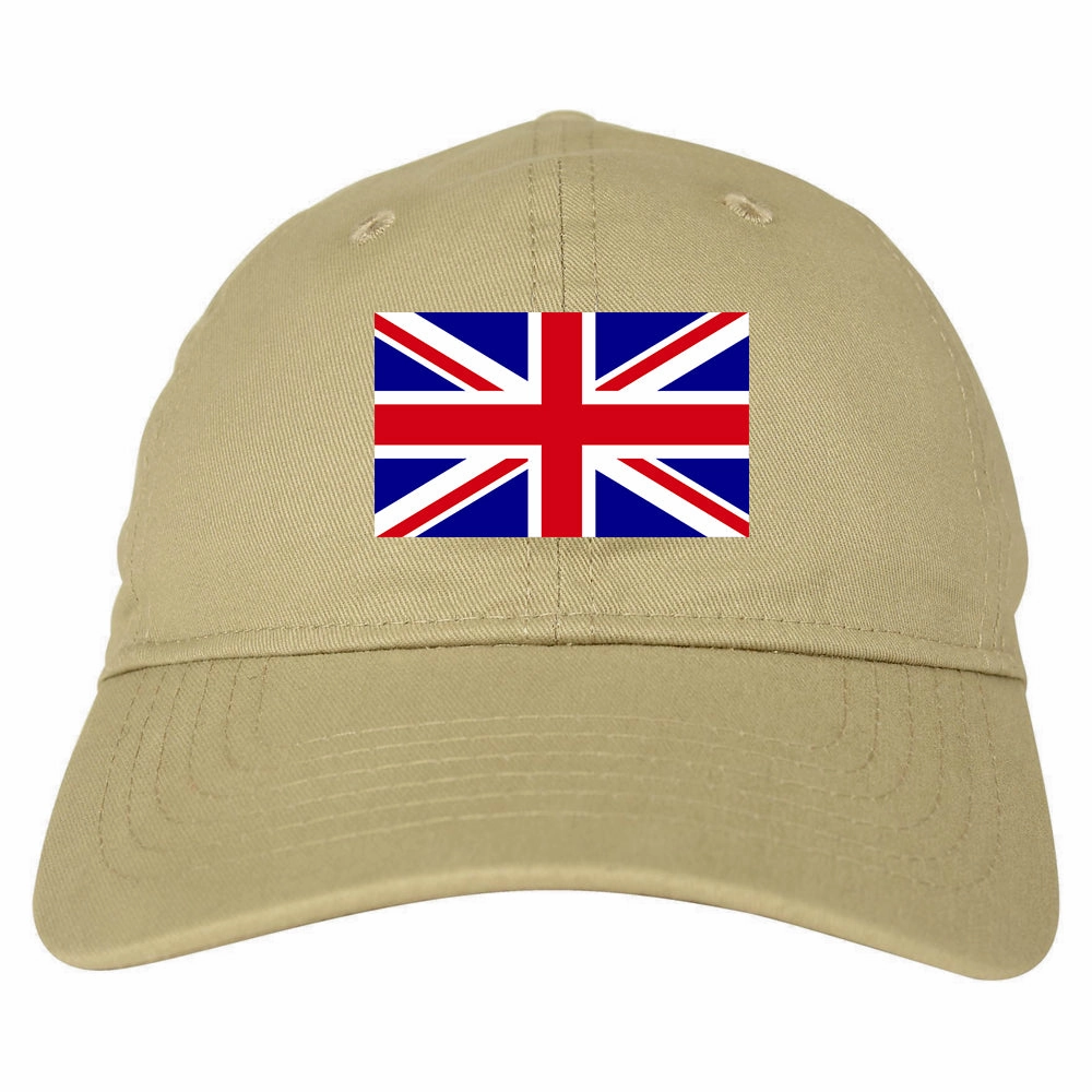 English England Flag Chest Mens Dad Hat Baseball Cap