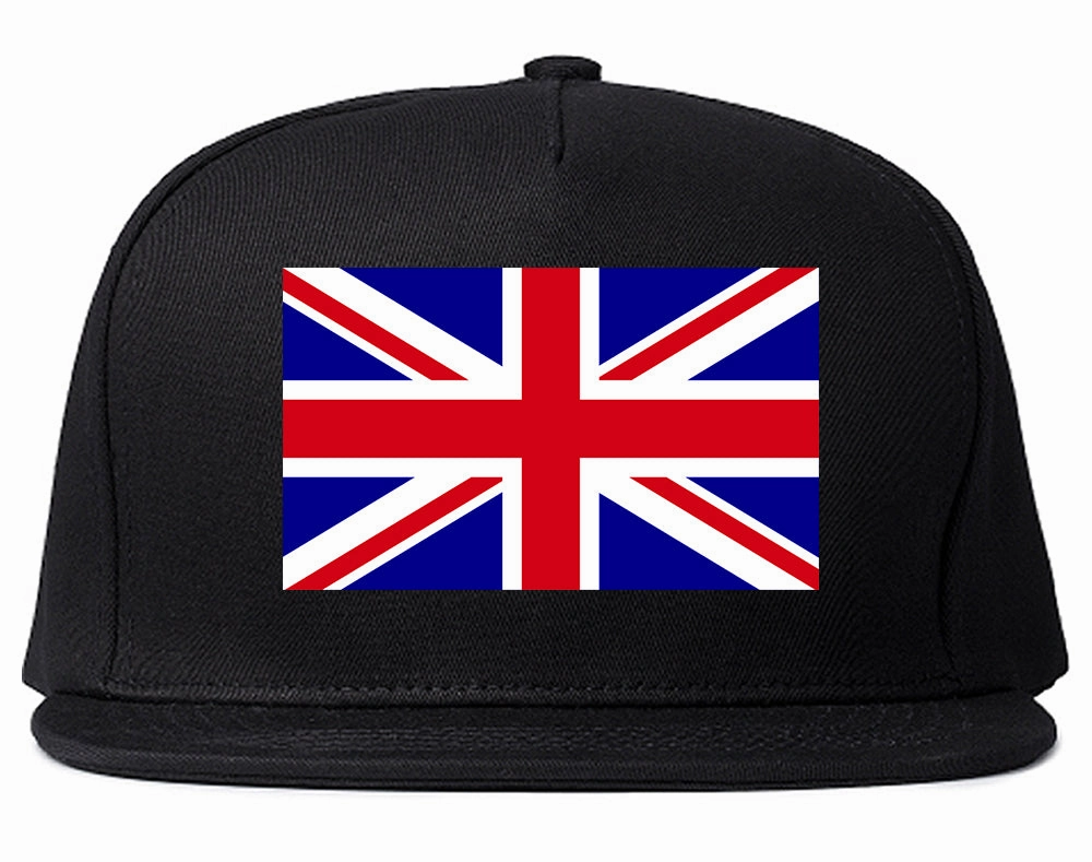 English England Flag Chest Mens Snapback Hat
