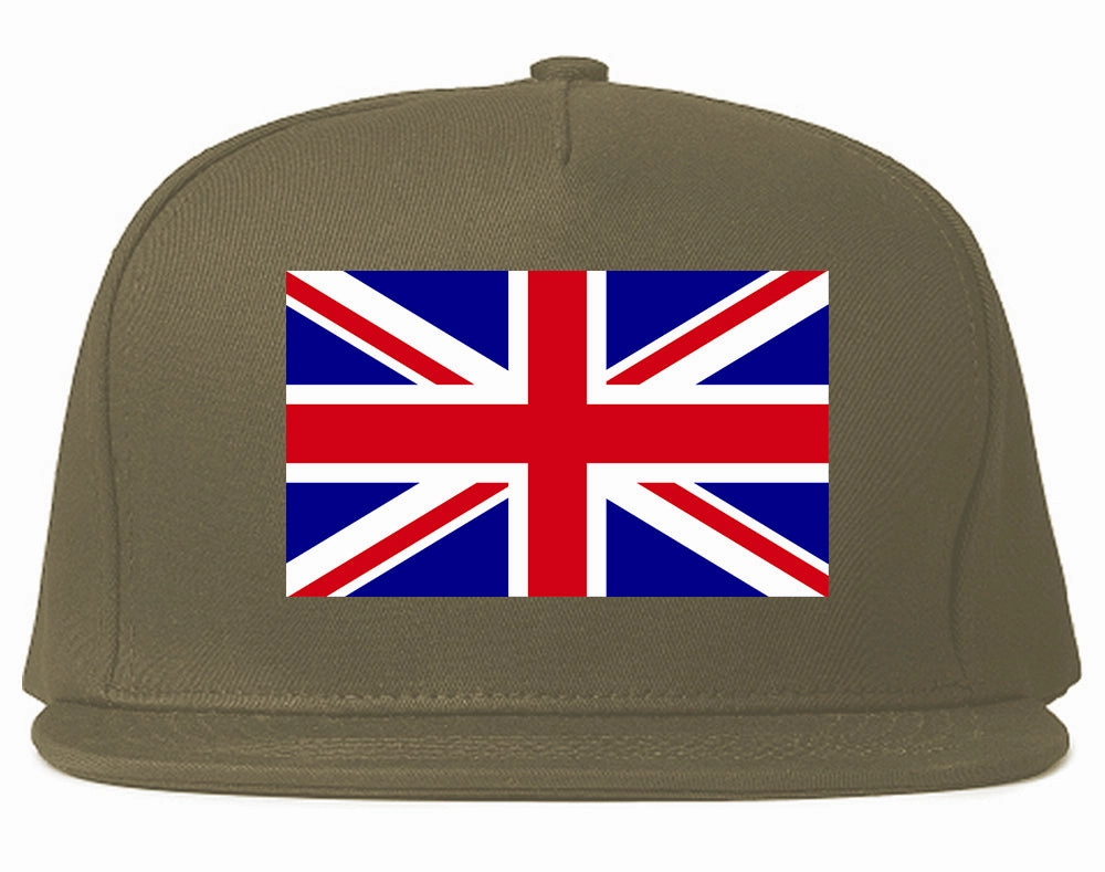 English England Flag Chest Mens Snapback Hat