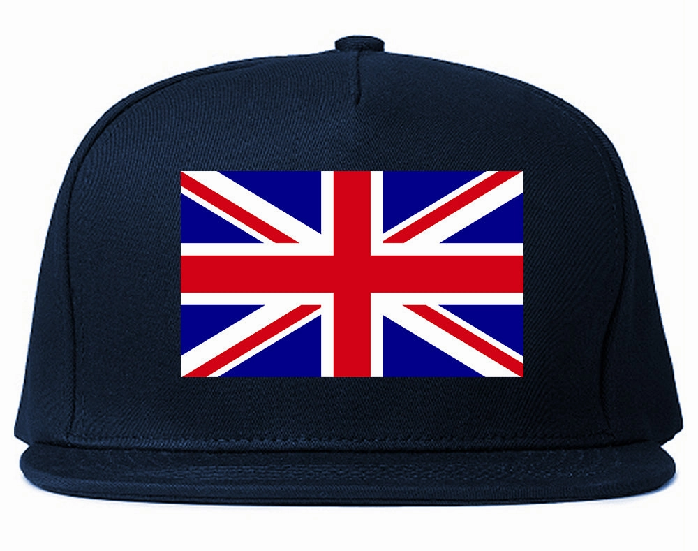 English England Flag Chest Mens Snapback Hat