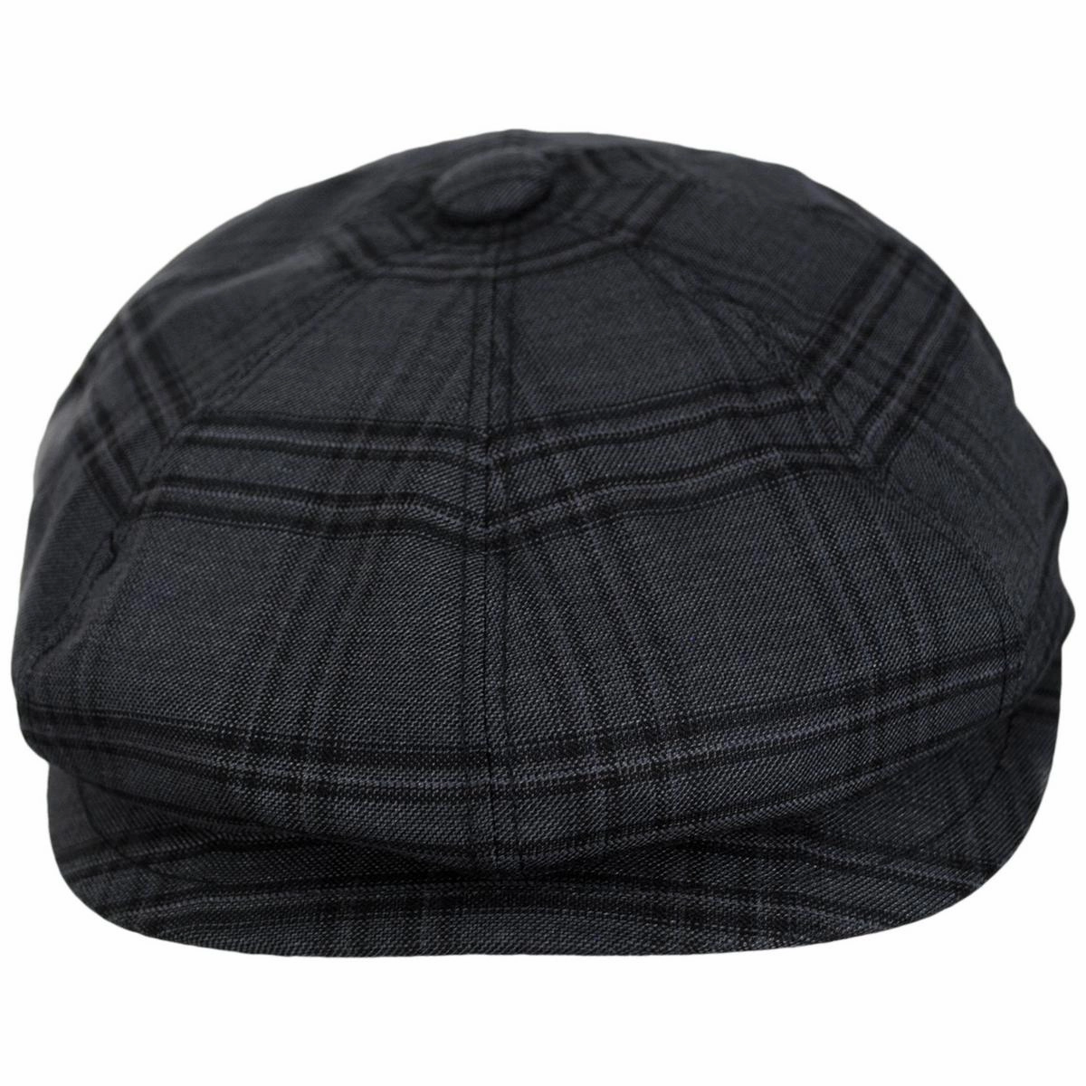 Eniry Plaid Earflap Newsboy Cap