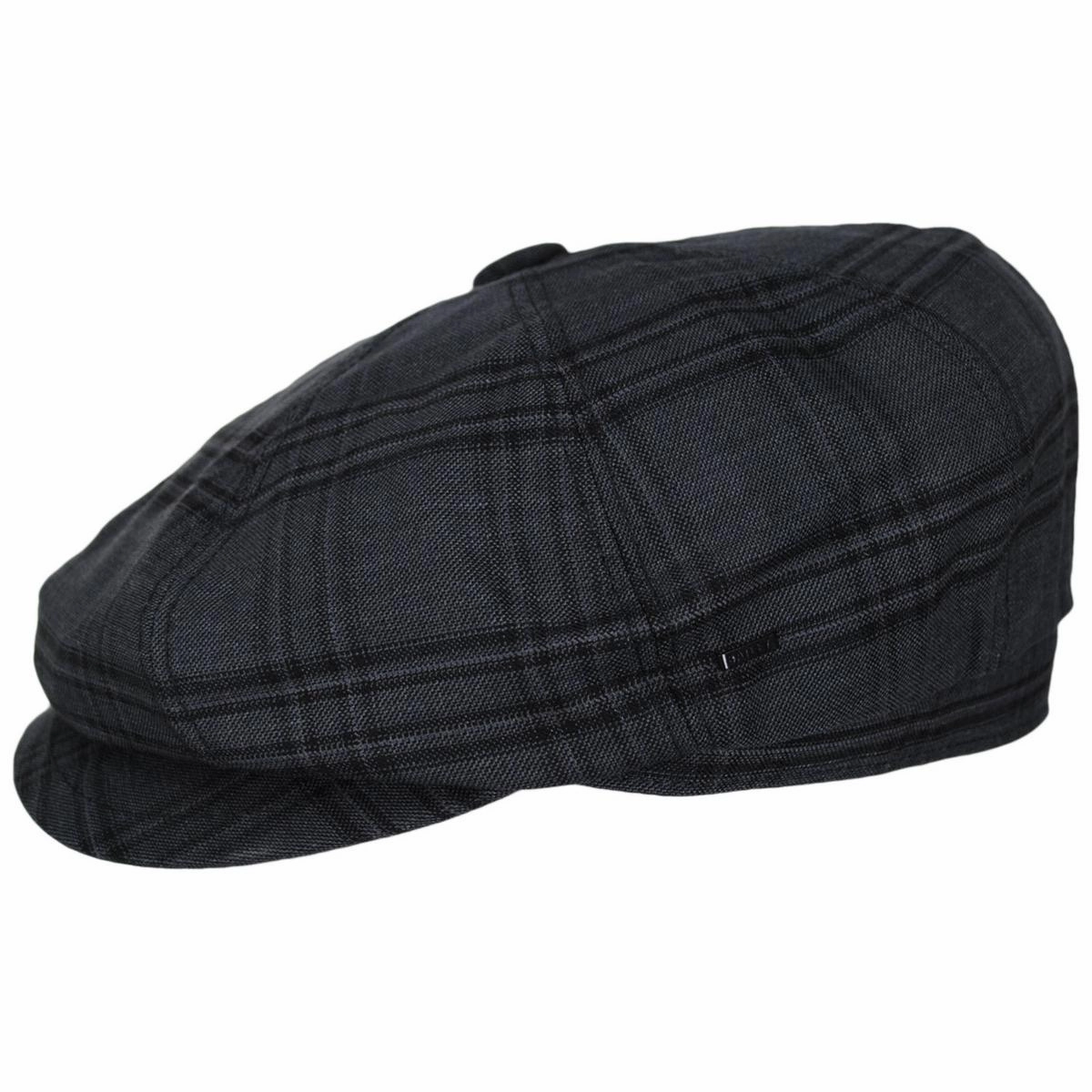 Eniry Plaid Earflap Newsboy Cap