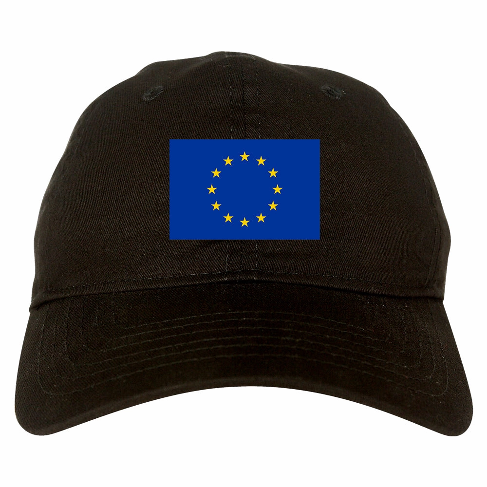 European Union Flag Chest Mens Dad Hat Baseball Cap