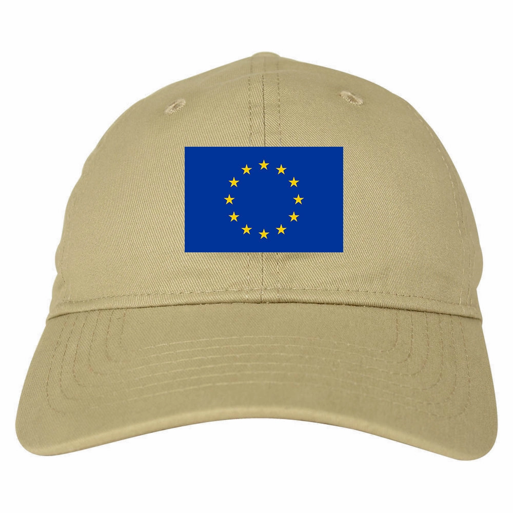 European Union Flag Chest Mens Dad Hat Baseball Cap