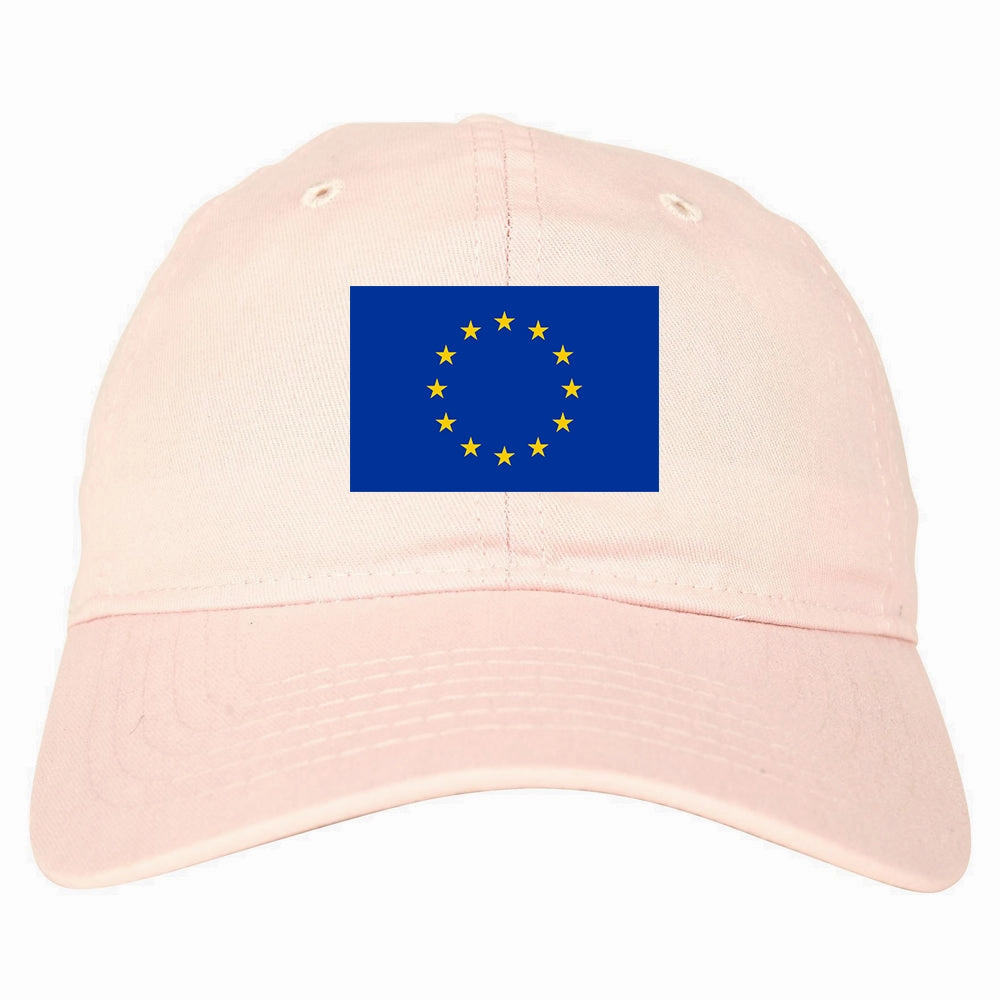 European Union Flag Chest Mens Dad Hat Baseball Cap