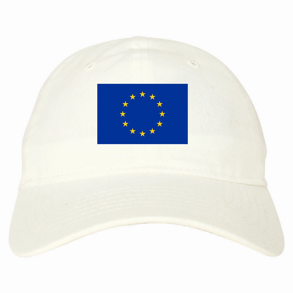 European Union Flag Chest Mens Dad Hat Baseball Cap
