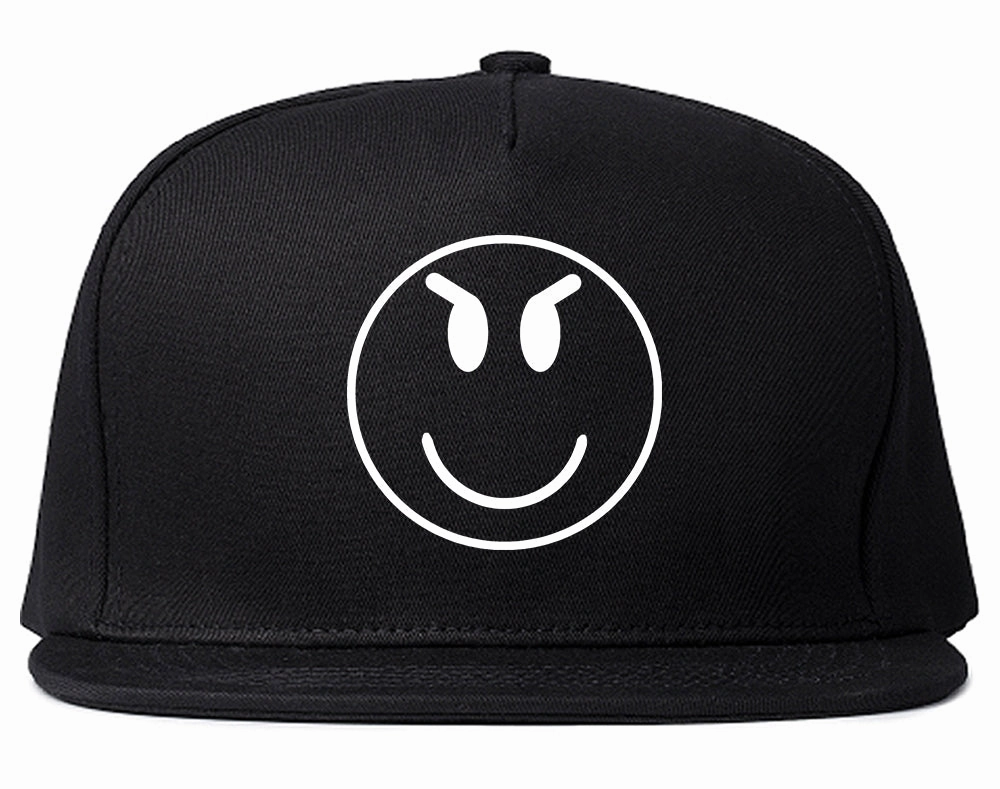 Evil Face Chest Mens Snapback Hat