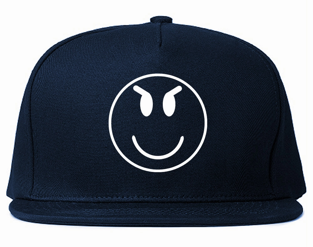 Evil Face Chest Mens Snapback Hat