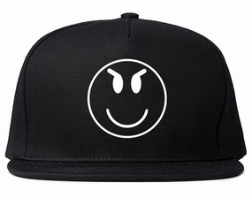 Evil Face Chest Mens Snapback Hat