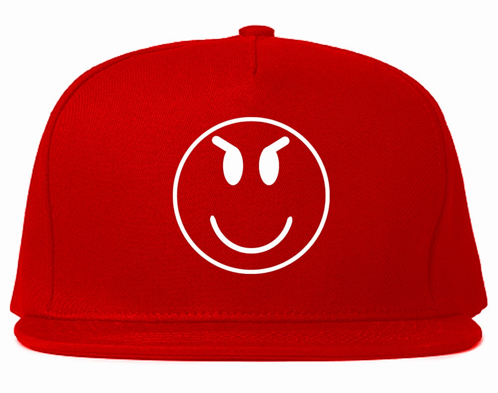 Evil Face Chest Mens Snapback Hat