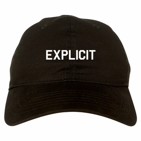 Explicit Mens Dad Hat