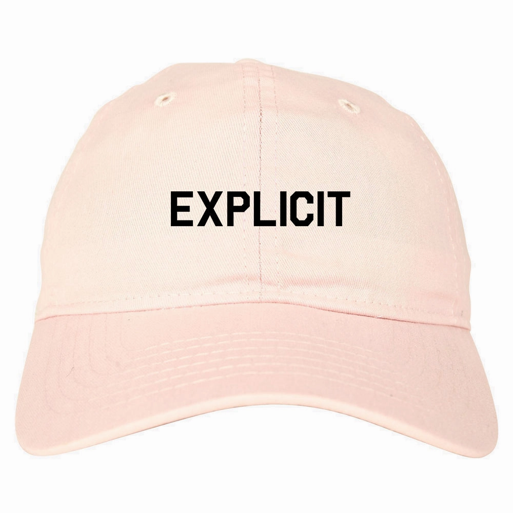 Explicit Mens Dad Hat
