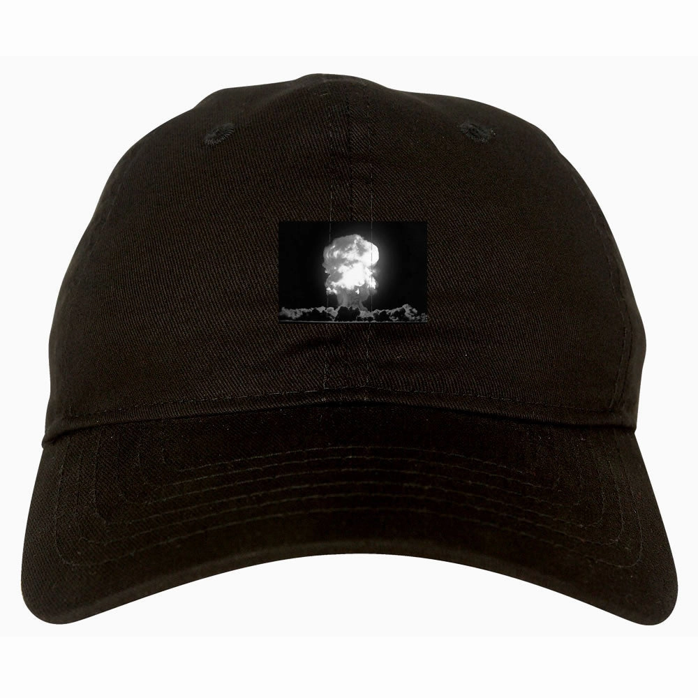 Explosion Nuclear Bomb Cloud Dad Hat