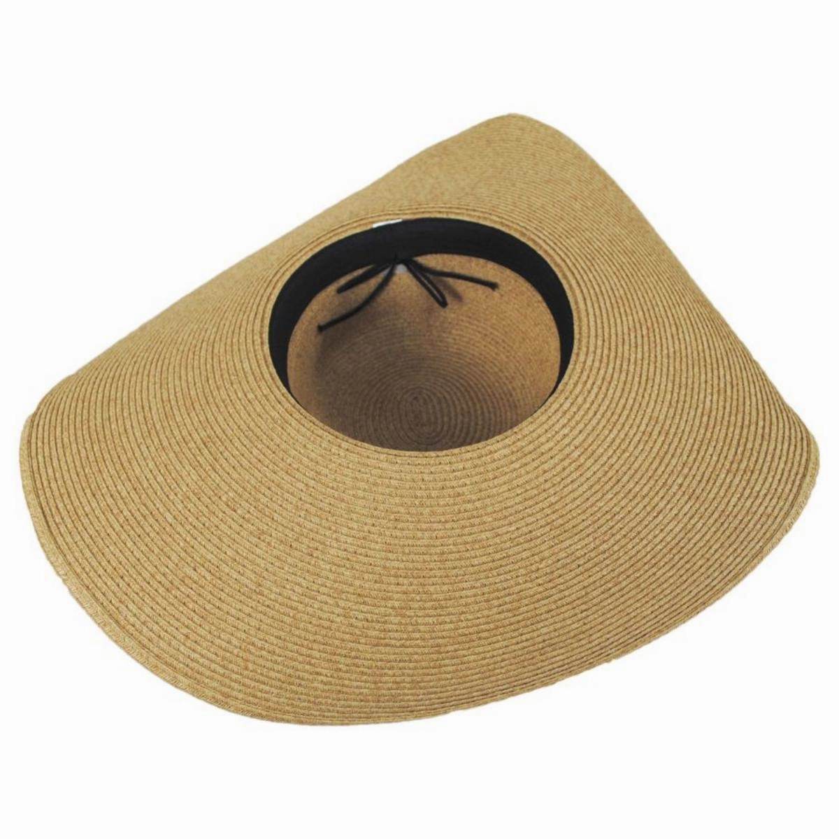 Extra Wide Brim Toyo Straw Blend Swinger Hat